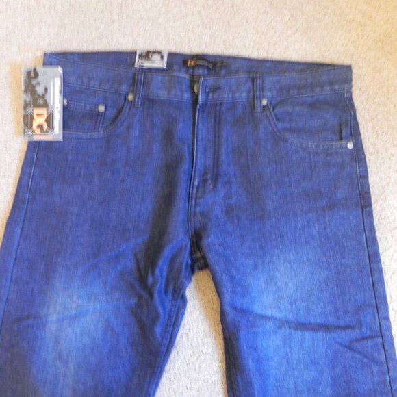 Denim Culture Straight Leg Dark Wash Denim Men Jeans Size 38x32 New with Tags - Picture 7 of 7